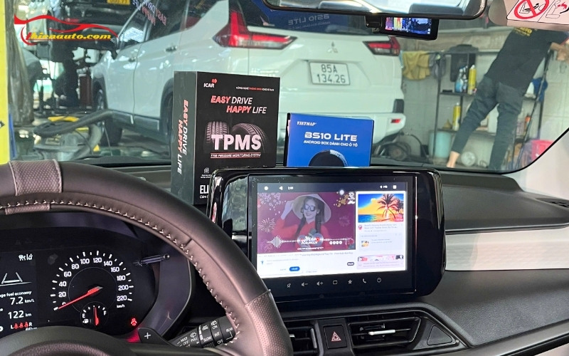 Suzuki Swift lắp Android box BS10 Lite tại Phukiensuzuki-Thiện Auto chuẩn kỹ thuật
