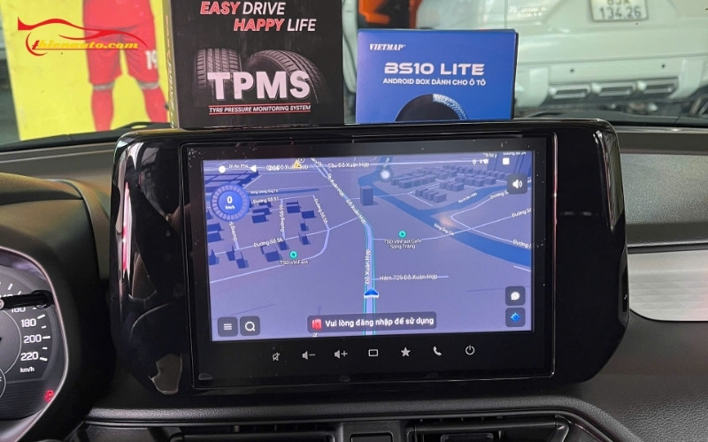 Suzuki Swift lắp Android box BS10 Lite tại Phukiensuzuki-Thiện Auto chuẩn kỹ thuật