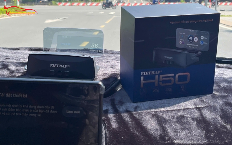 Màn hình thông hiển thị Suzuki XL7 Hybrid lắp HUD H50