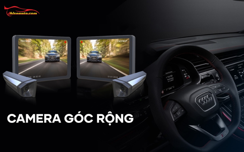Camera gương điện tử VIETMAP SC620 có góc quay rộng