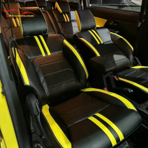 Đổi màu nội thất Suzuki Ertiga các vị trí như ghế, tapi cửa, bệ tỳ tay,...