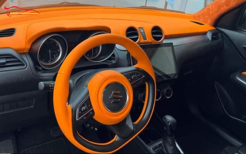 Khâu da vô lăng Suzuki Ertiga