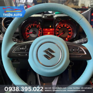 Khâu da vô lăng Suzuki thực tế tại Thiện Auto - Chuyên Suzuki 