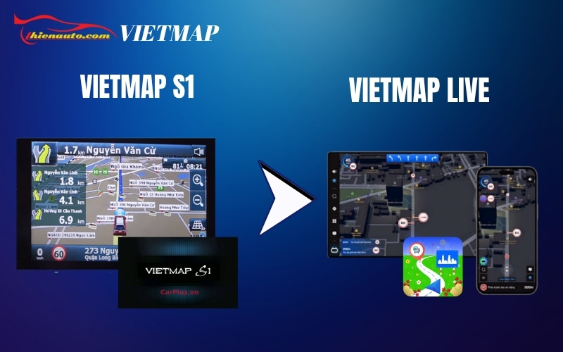 Cách nâng cấp Vietmap S1 lên Vietmap Live đơn giản