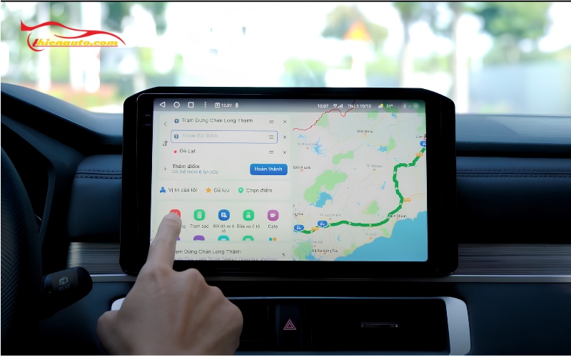 Cách đăng xuất Vietmap Live trên điện thoại, màn hình android