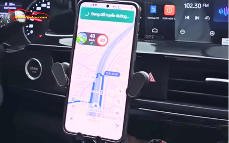 Cách đăng xuất Vietmap Live trên điện thoại, màn hình android