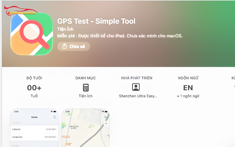 Cách sửa lỗi Vietmap Live bị mất GPS: Tải ứng dụng GPS test để kiểm tra tín hiệu GPS