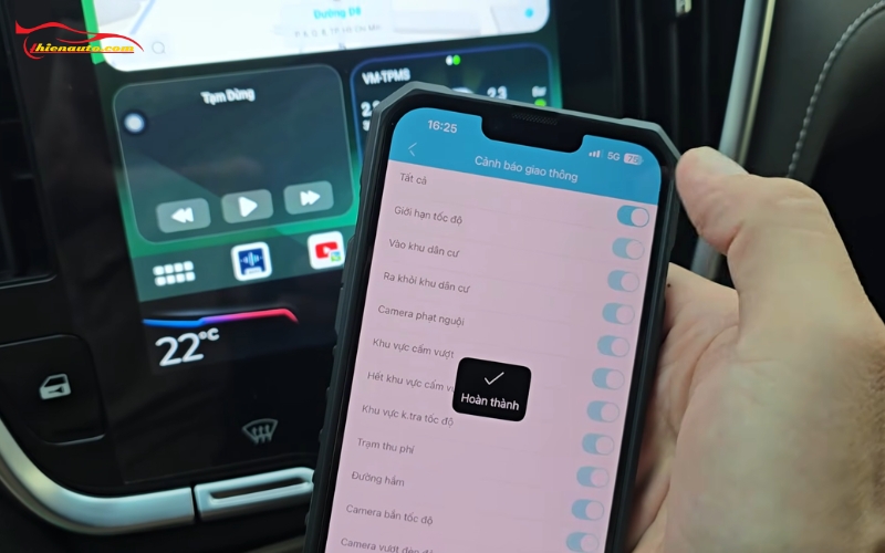 Cách xử lý Vietmap Live không đọc cảnh báo: Bật quyền cảnh báo ngay trên điện thoại