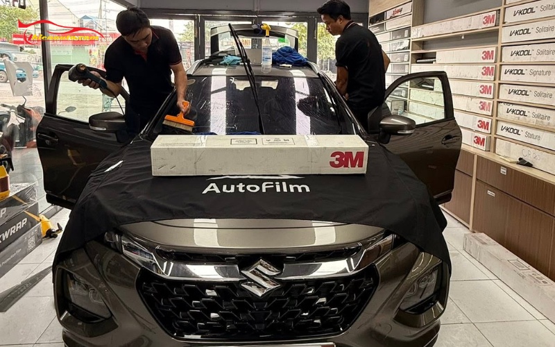 Suzuki Fronx độ đẹp với phim cách nhiệt 3M