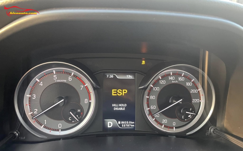 Suzuki XL7 báo lỗi ESP: ESP (Electronic Stability Program) là hệ thống cân bằng điện tử