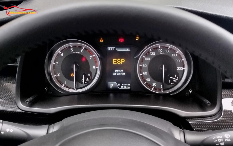 Nguyên nhân Suzuki XL7 báo lỗi ESP: Cảm biến ABS hoặc cảm biến tốc độ bánh xe gặp lỗi